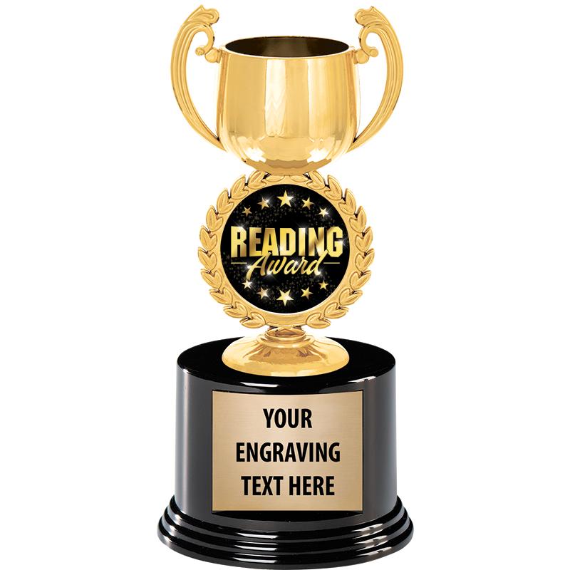 8" CHAPLET CUP GLD W/RND BS