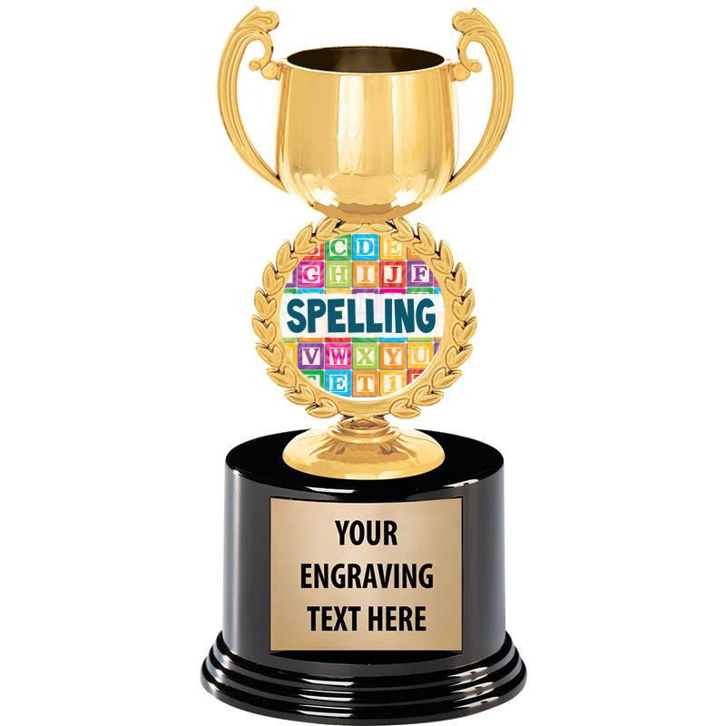 8" CHAPLET CUP GLD W/RND BS