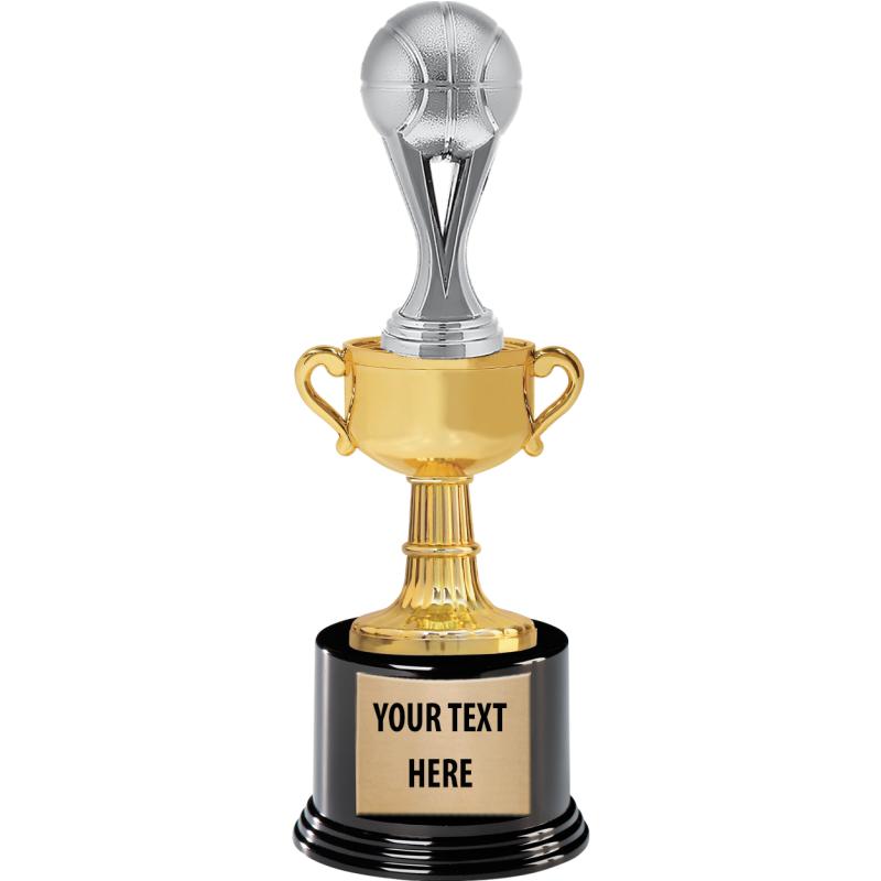 Socle Trophée Baseball En Bois De Noyer - Présentoir Pour Ballon Ou Récompense