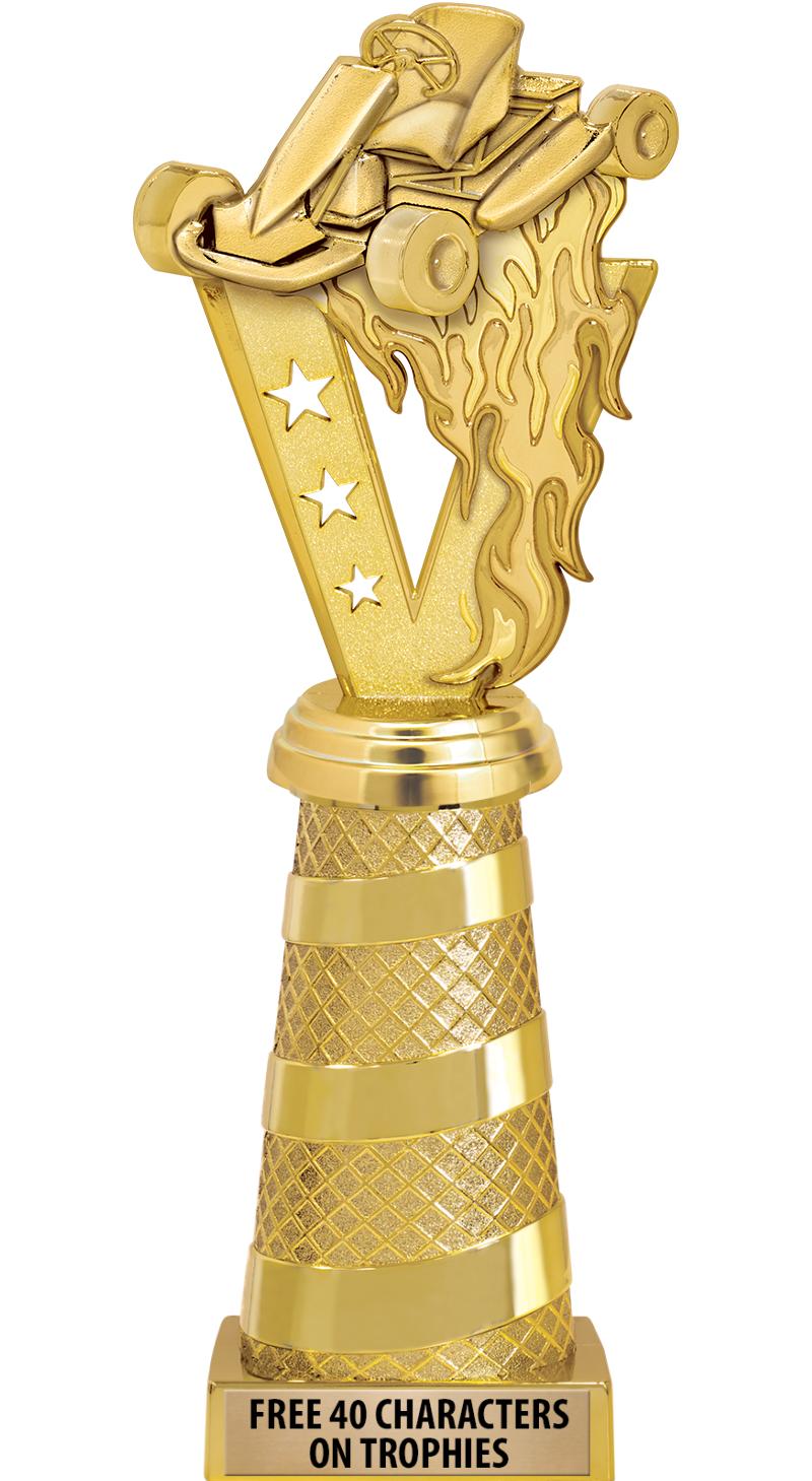 Karting / Motor Sports Trophies, FREE Engraving FREE Logo FAST Delivery