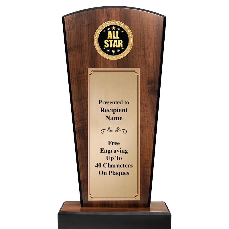 16" BROADWAY WOOD AWARD