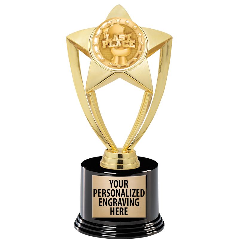 GOLD STAR INSERT TR W/BLK BASE