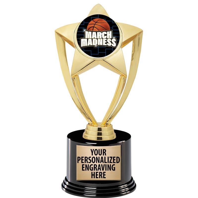 GOLD STAR INSERT TR W/BLK BASE