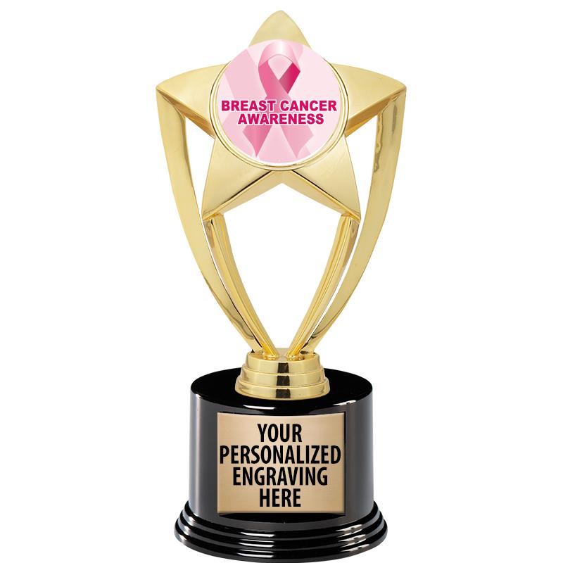 GOLD STAR INSERT TR W/BLK BASE