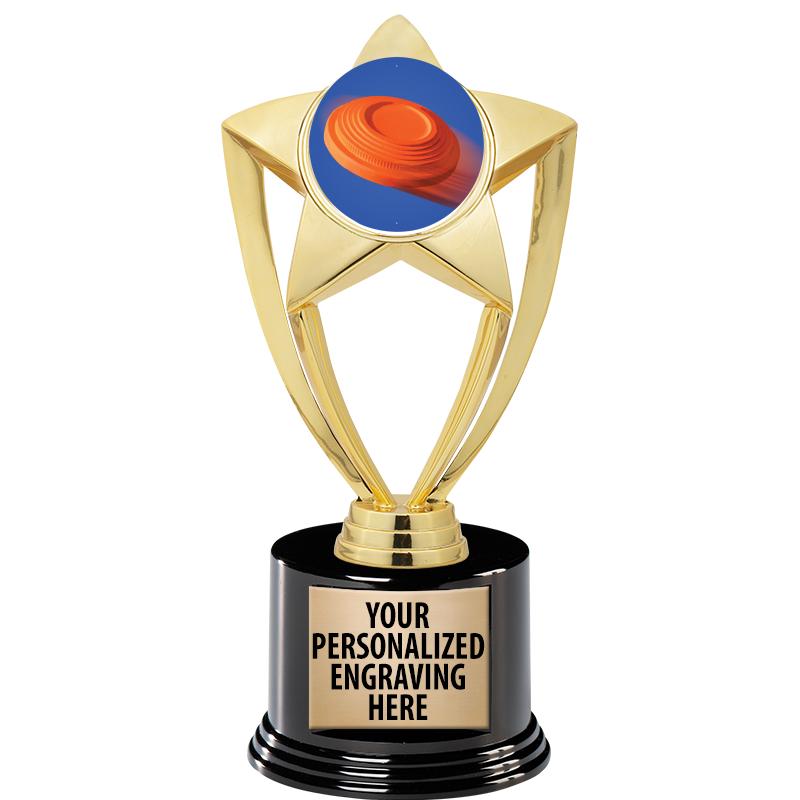 GOLD STAR INSERT TR W/BLK BASE