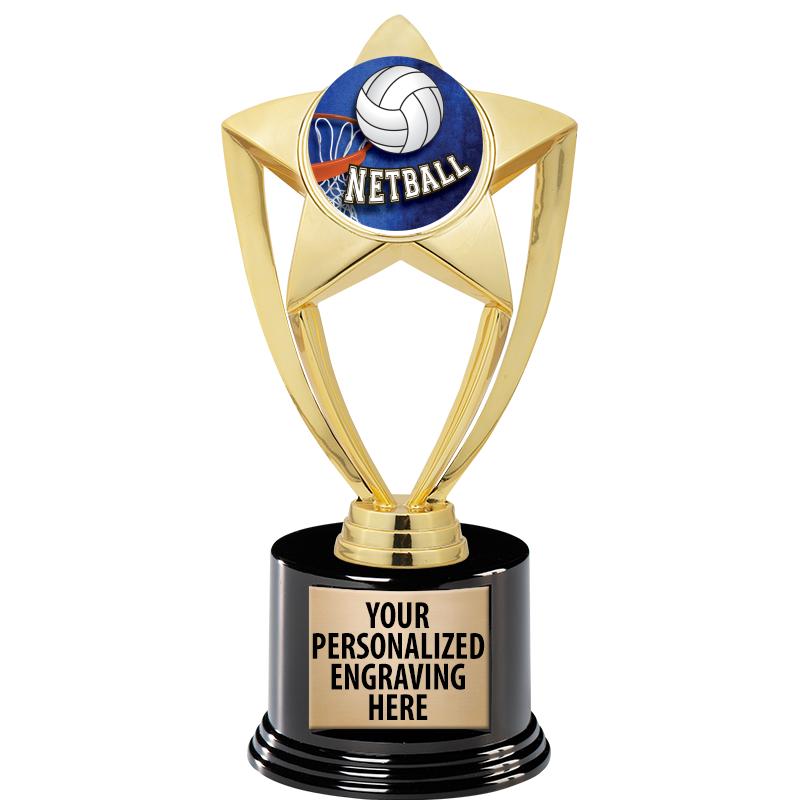 GOLD STAR INSERT TR W/BLK BASE