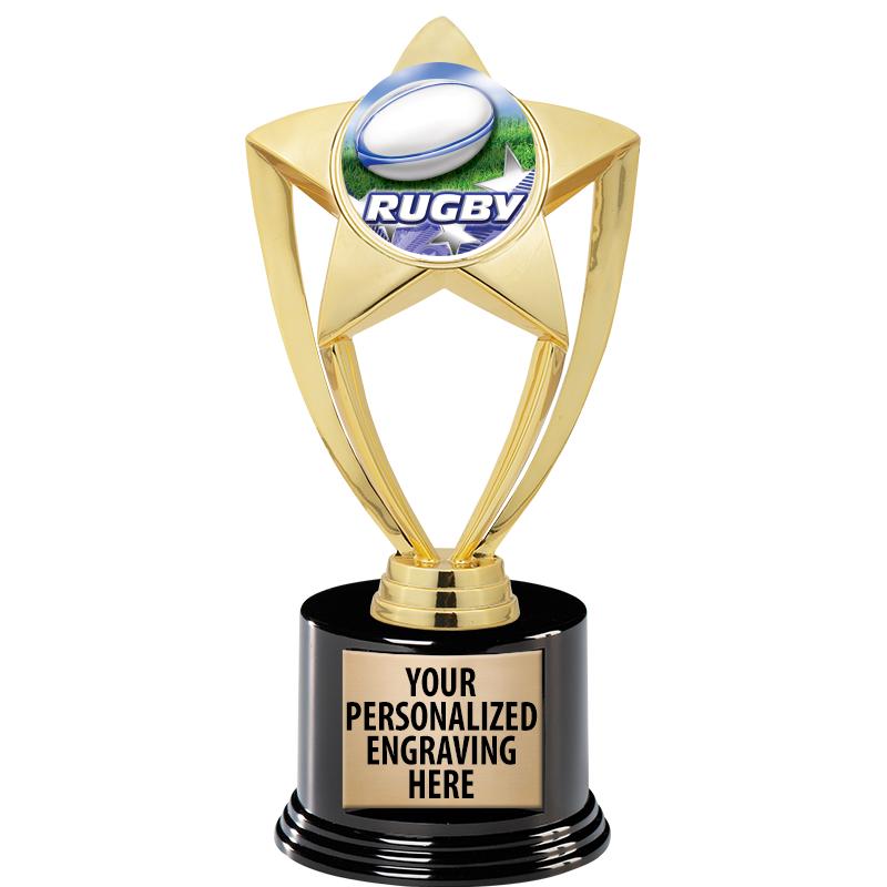 GOLD STAR INSERT TR W/BLK BASE