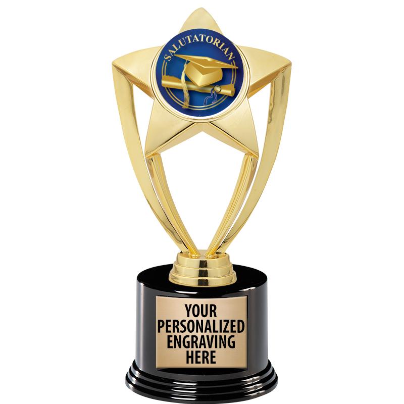 GOLD STAR INSERT TR W/BLK BASE