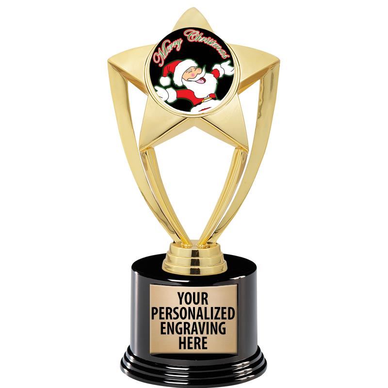 GOLD STAR INSERT TR W/BLK BASE