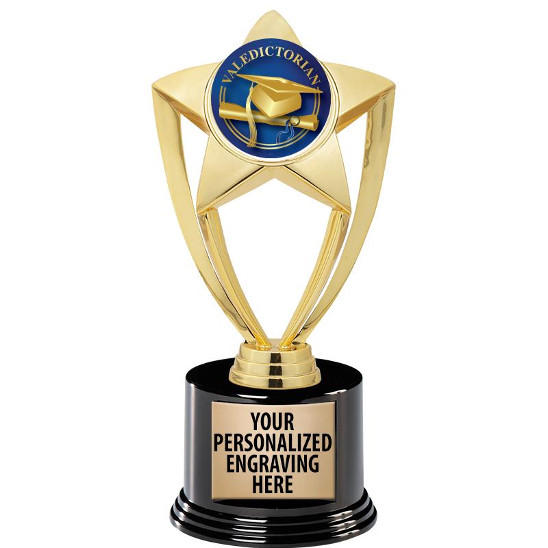 GOLD STAR INSERT TR W/BLK BASE