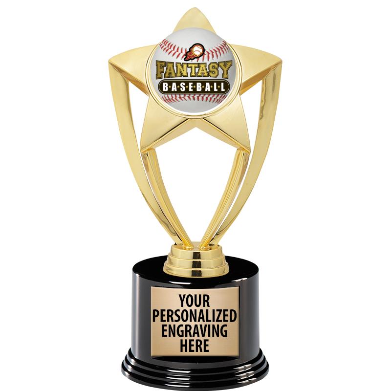 GOLD STAR INSERT TR W/BLK BASE