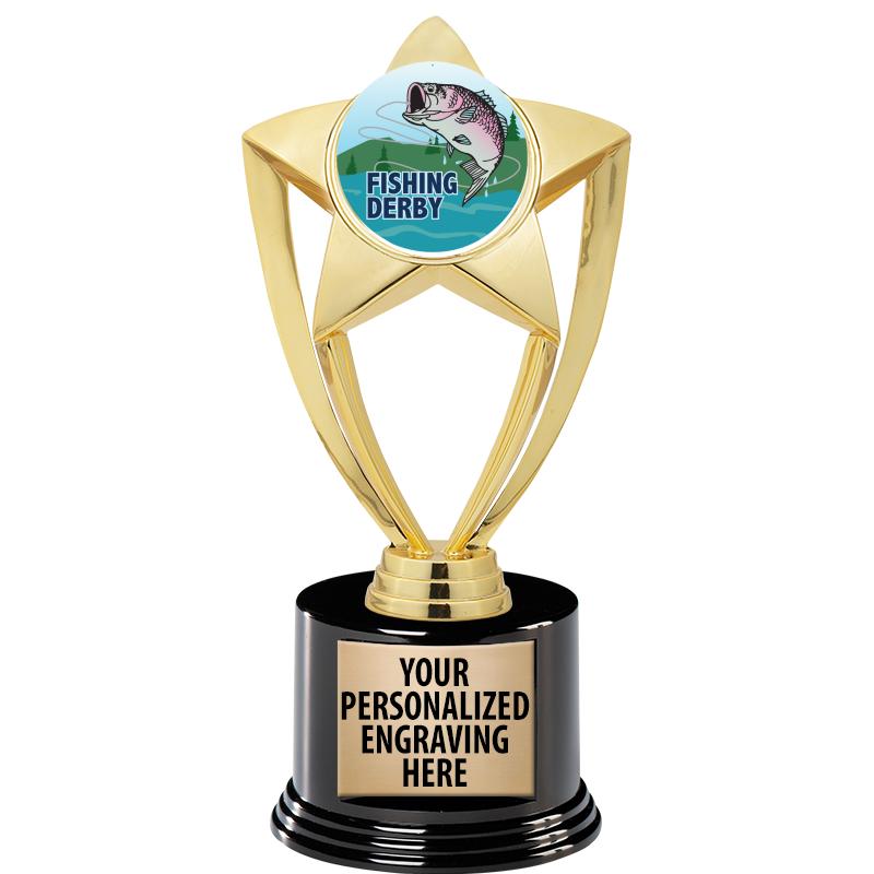 GOLD STAR INSERT TR W/BLK BASE