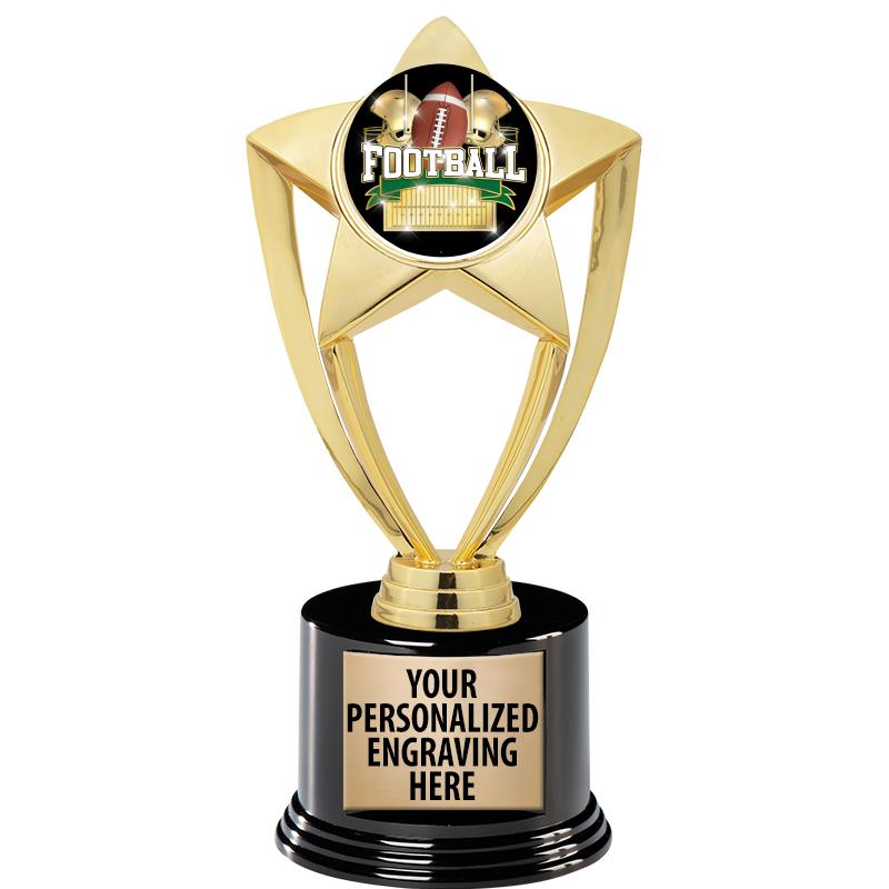 GOLD STAR INSERT TR W/BLK BASE