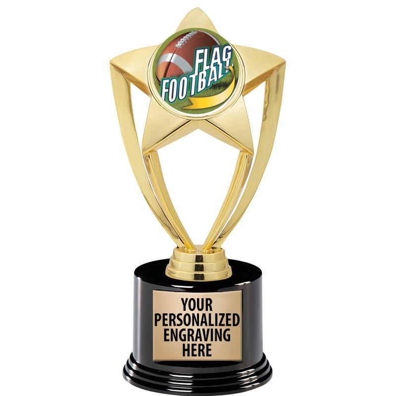 GOLD STAR INSERT TR W/BLK BASE