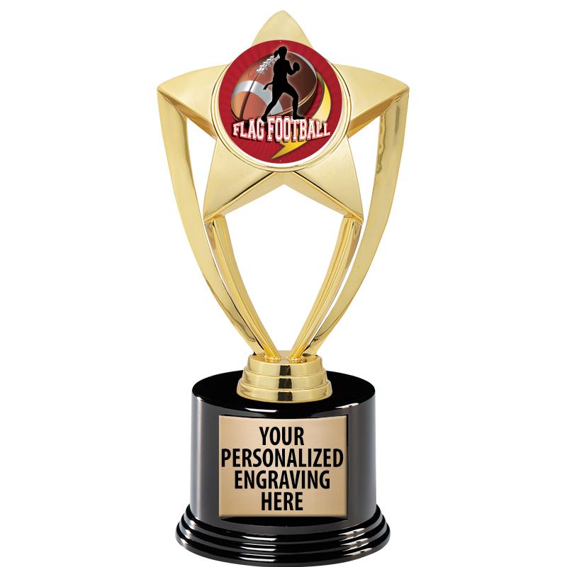 GOLD STAR INSERT TR W/BLK BASE