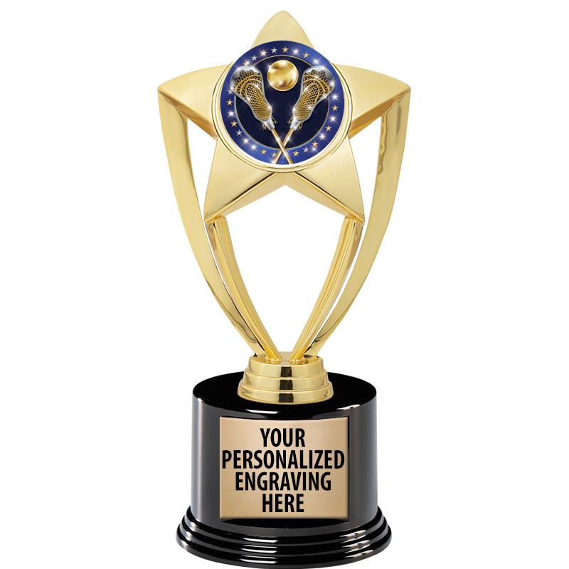 GOLD STAR INSERT TR W/BLK BASE