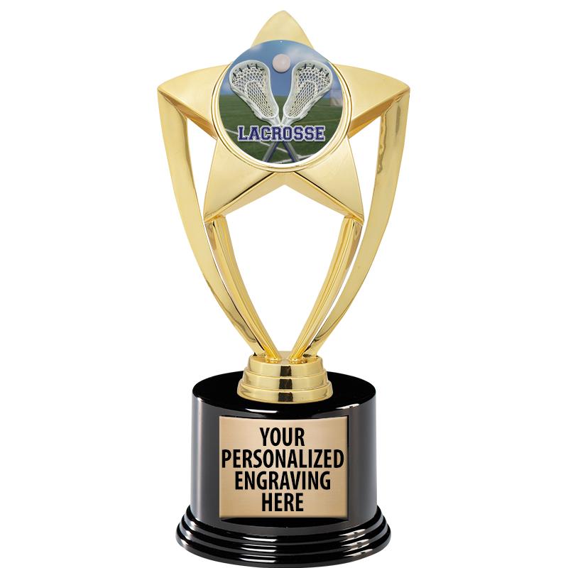 GOLD STAR INSERT TR W/BLK BASE