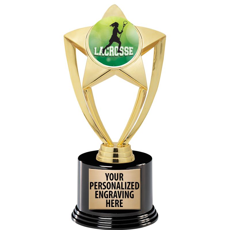 GOLD STAR INSERT TR W/BLK BASE