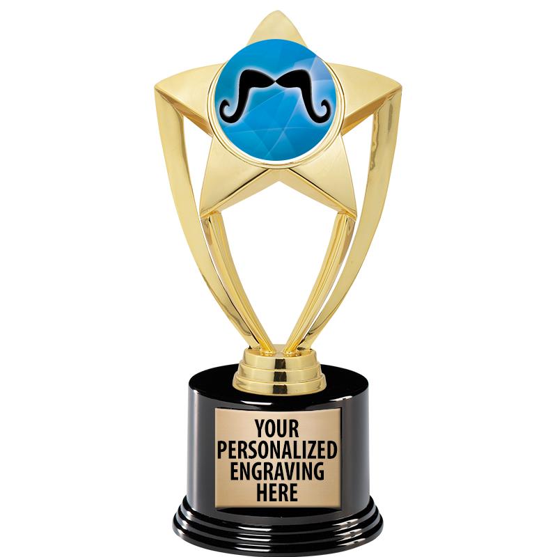 GOLD STAR INSERT TR W/BLK BASE