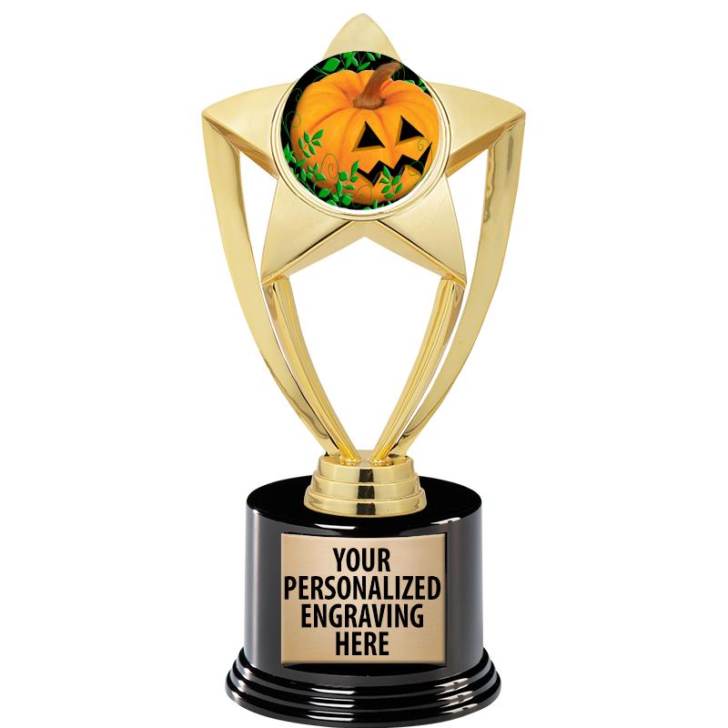 GOLD STAR INSERT TR W/BLK BASE