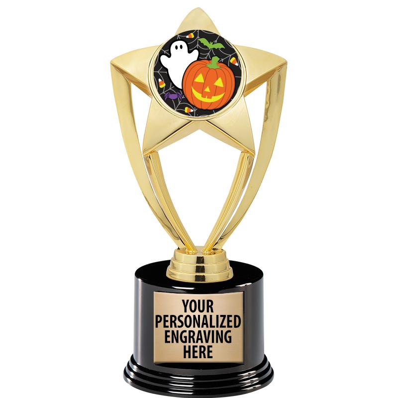 GOLD STAR INSERT TR W/BLK BASE