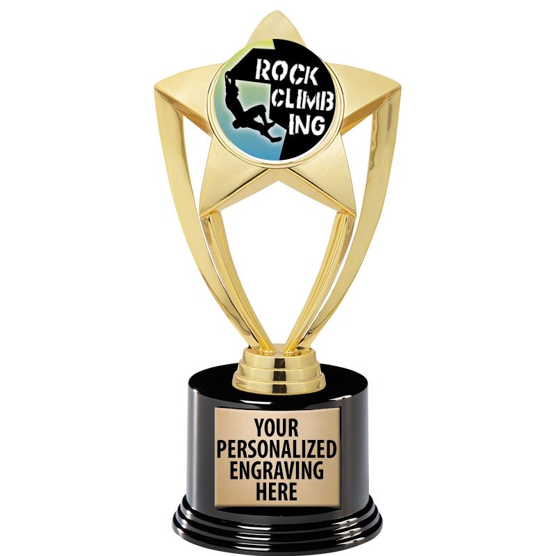 GOLD STAR INSERT TR W/BLK BASE