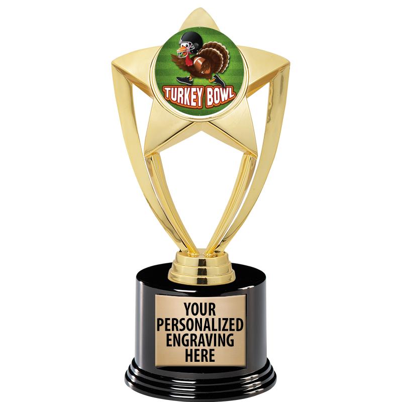 GOLD STAR INSERT TR W/BLK BASE