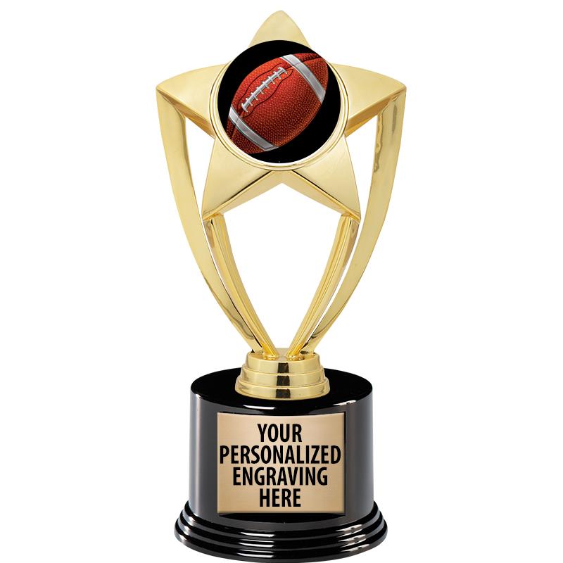 GOLD STAR INSERT TR W/BLK BASE