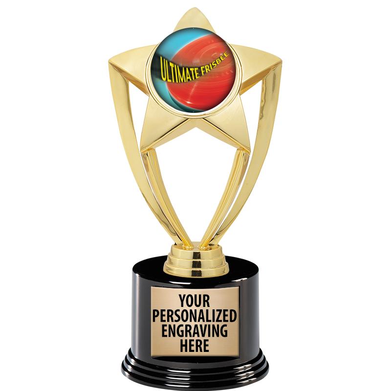 GOLD STAR INSERT TR W/BLK BASE