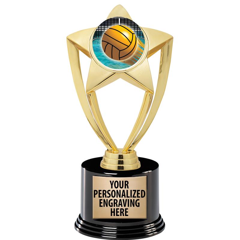 GOLD STAR INSERT TR W/BLK BASE