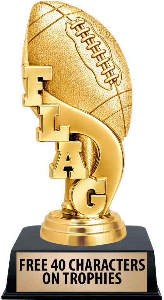 6"TROPHY ON BLACK CONTEMP BASE