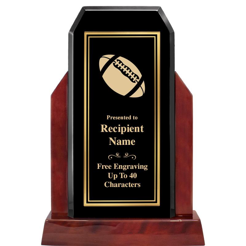 16.5" CHAMP GLOSSED WOOD AWARD