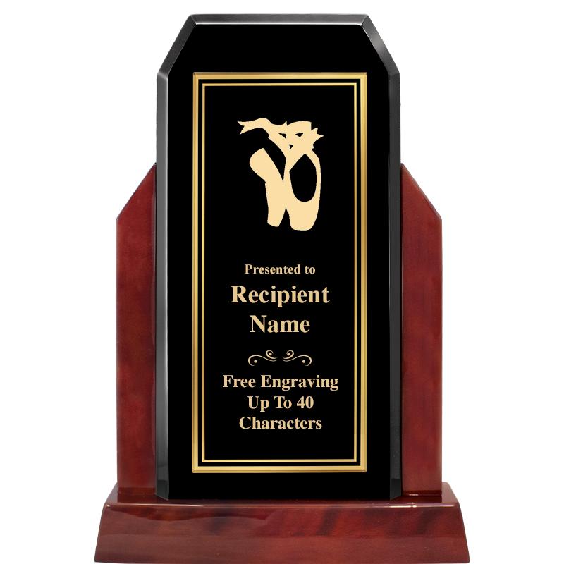 16.5" CHAMP GLOSSED WOOD AWARD