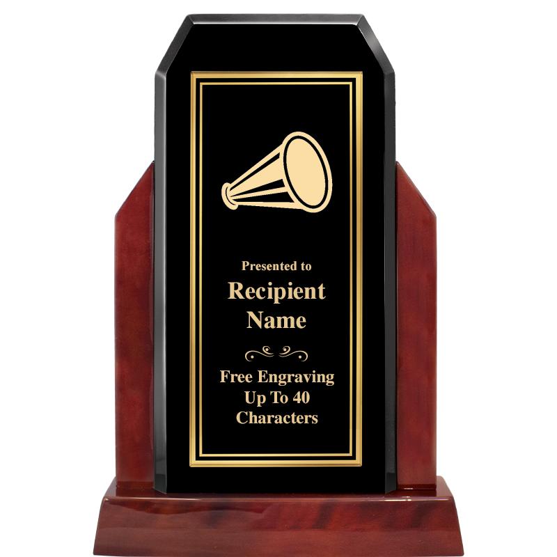 16.5" CHAMP GLOSSED WOOD AWARD