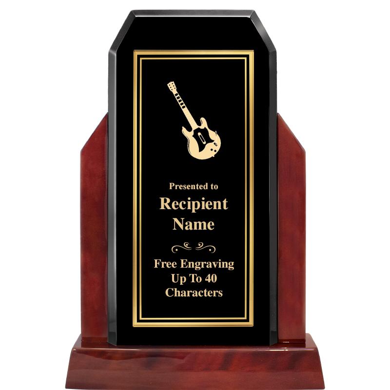 16.5" CHAMP GLOSSED WOOD AWARD