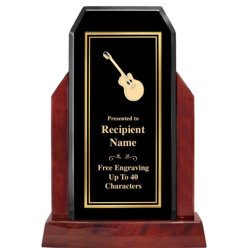 16.5" CHAMP GLOSSED WOOD AWARD