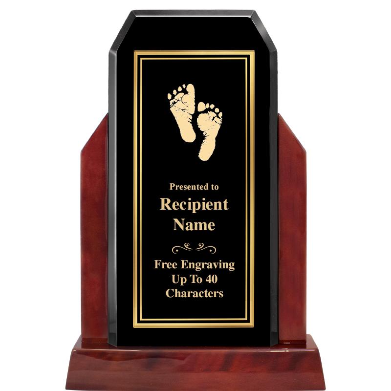 16.5" CHAMP GLOSSED WOOD AWARD