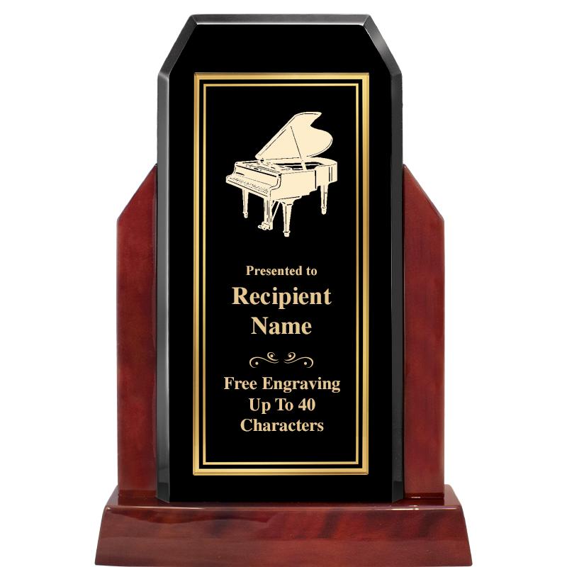 16.5" CHAMP GLOSSED WOOD AWARD