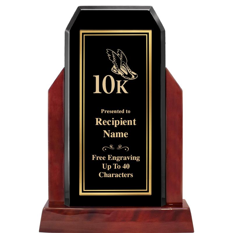 16.5" CHAMP GLOSSED WOOD AWARD