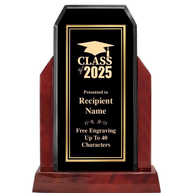 16.5" CHAMP GLOSSED WOOD AWARD