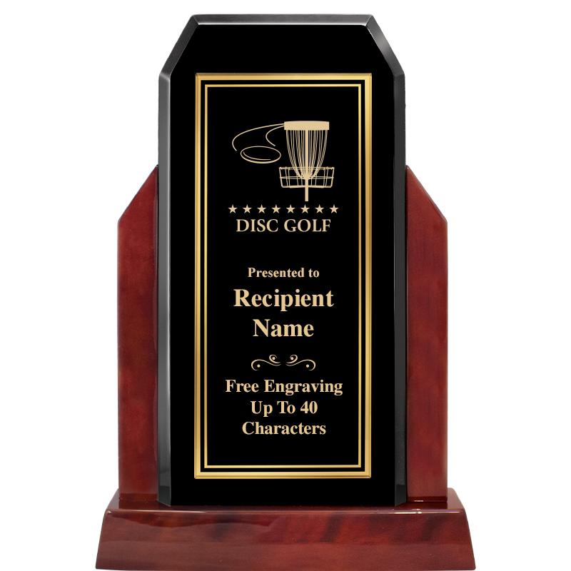16.5" CHAMP GLOSSED WOOD AWARD