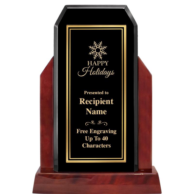 16.5" CHAMP GLOSSED WOOD AWARD