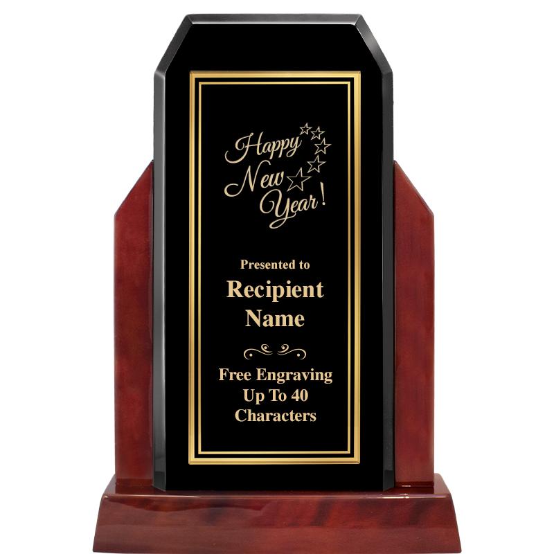 16.5" CHAMP GLOSSED WOOD AWARD