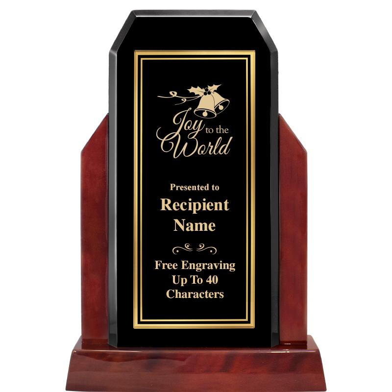 16.5" CHAMP GLOSSED WOOD AWARD