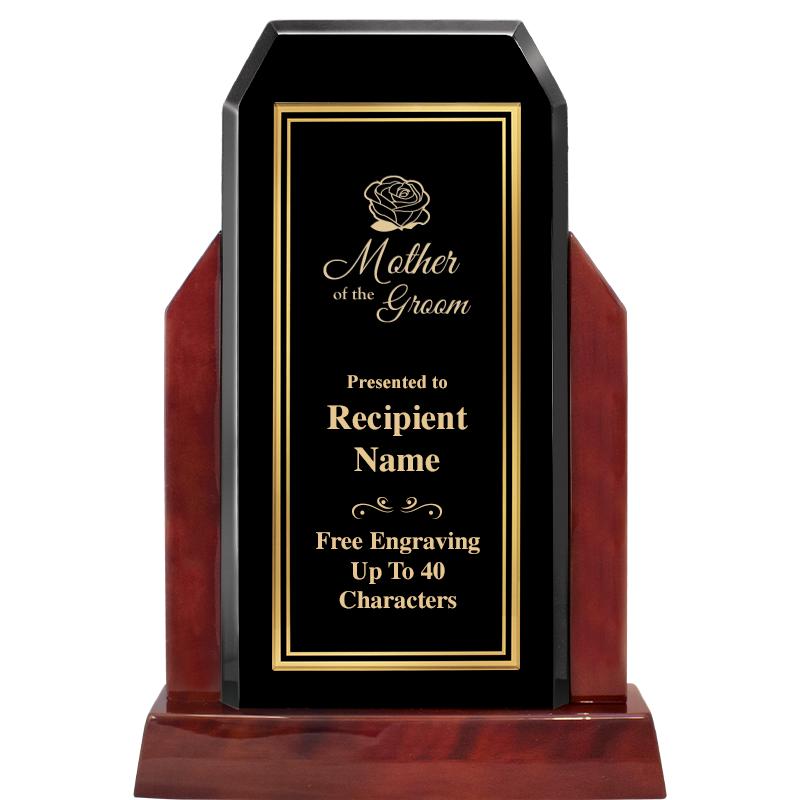 16.5" CHAMP GLOSSED WOOD AWARD
