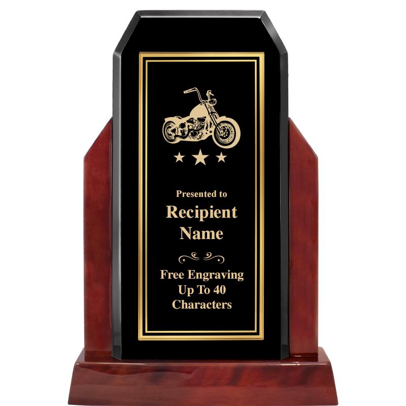 16.5" CHAMP GLOSSED WOOD AWARD