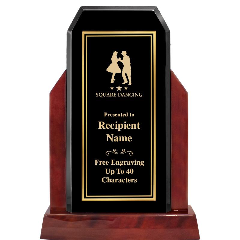16.5" CHAMP GLOSSED WOOD AWARD