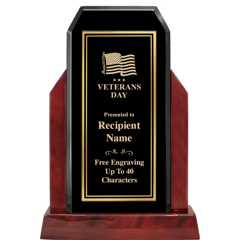 16.5" CHAMP GLOSSED WOOD AWARD