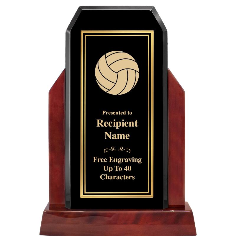 16.5" CHAMP GLOSSED WOOD AWARD