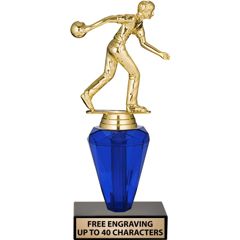 Bowling Trophies Crown Awards